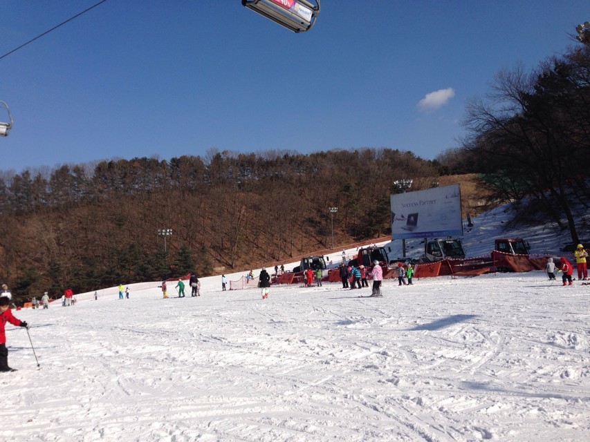 韩国看雪